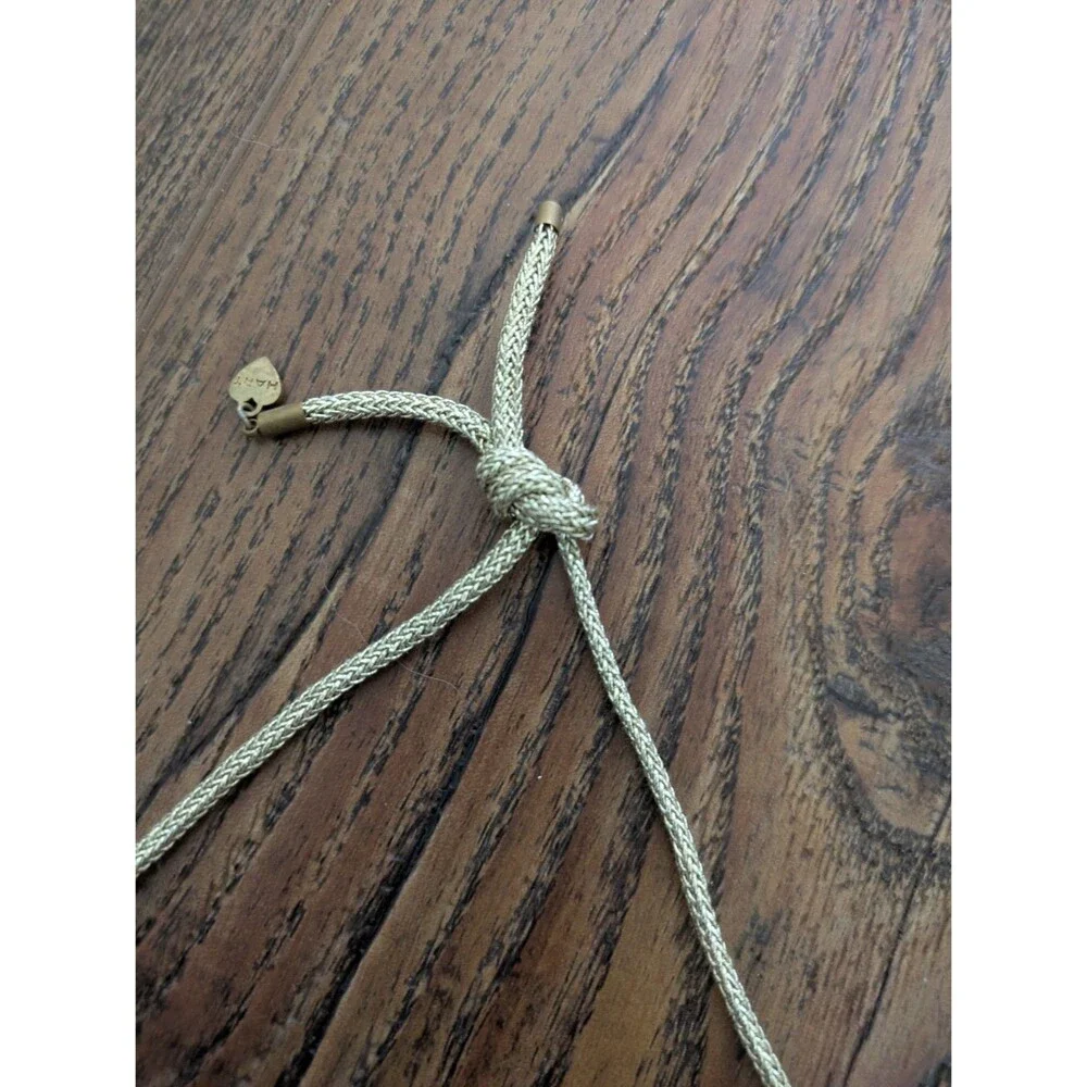 Hart Gold Lurex Necklace Cord - Picture 6 of 6
